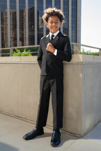 Boys Leo Black Suit