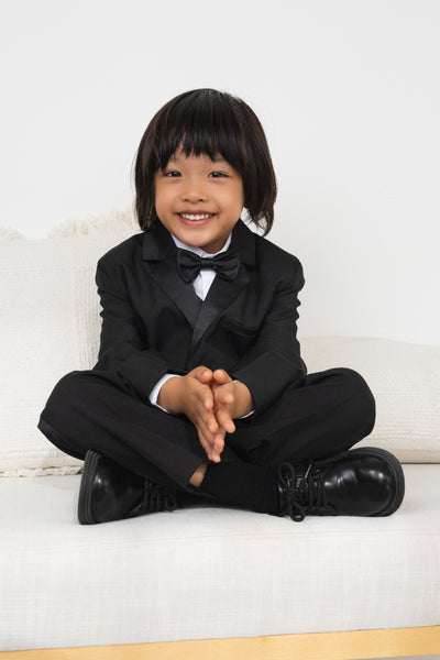 Toddlers Jett Black Tuxedo