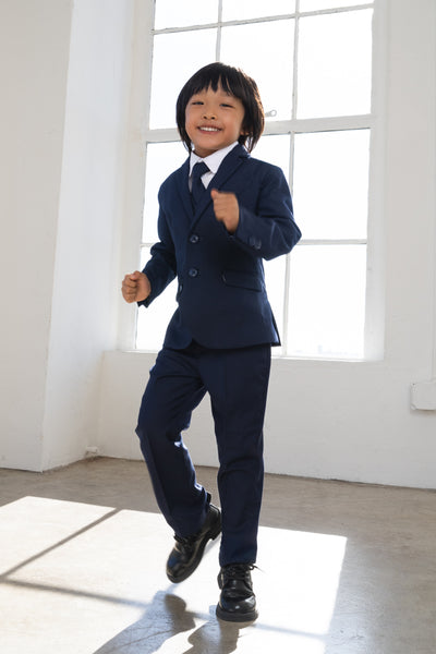 Toddlers Knox Navy Suit