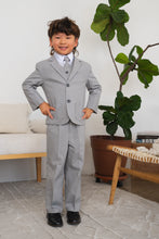 Toddlers Leo Linen Heather Suit