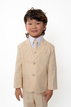 Toddlers Leo Linen Sand Suit