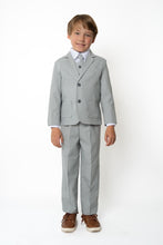 Boys Leo Linen Heather Suit