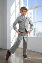 Boys Leo Linen Heather Suit
