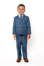 Toddler Boys Leo 5-Piece Suit - Jean Blue