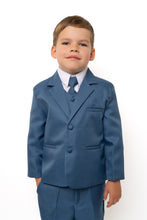 Toddler Boys Leo 5-Piece Suit - Jean Blue