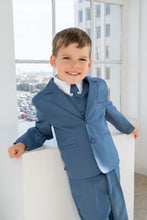 Toddler Boys Leo 5-Piece Suit - Jean Blue