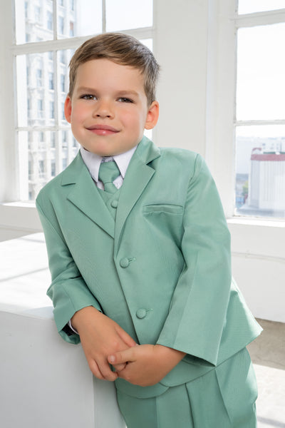 Toddler Boys Leo 5-Piece Suit - Mint