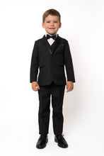 Toddler Boys Onyx 5-Piece Tuxedo - Black