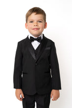 Toddler Boys Onyx 5-Piece Tuxedo - Black