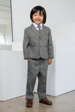 Toddler Boys Leo 5-Piece Suit - Charcoal