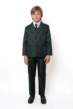 Boys Leo 5-Piece Suit - Hunter Green