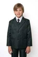 Boys Leo 5-Piece Suit - Hunter Green