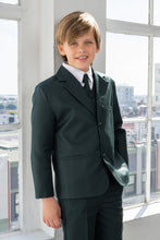Boys Leo 5-Piece Suit - Hunter Green