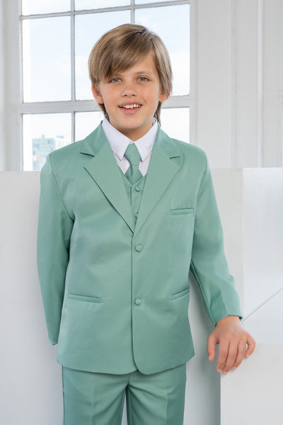 Boys Leo 5-Piece Suit - Mint