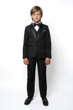 Boys Onyx 5-Piece Tuxedo - Black