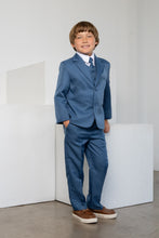 Boys Leo 5-Piece Suit - Jean Blue